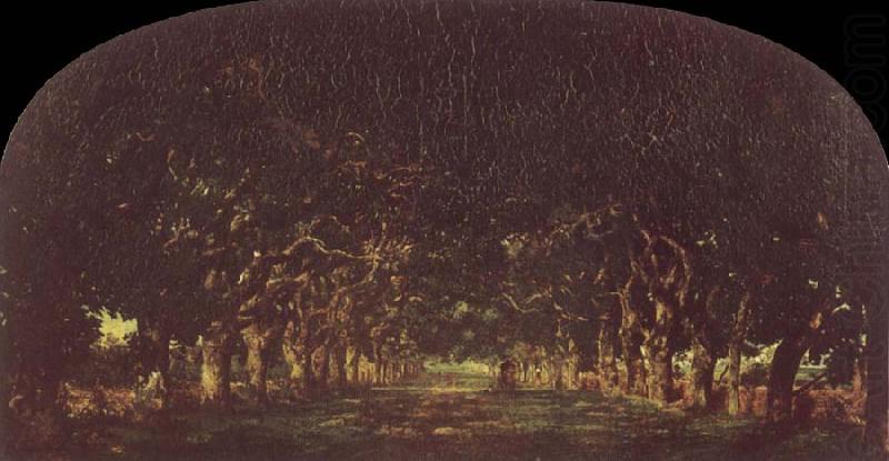 The Avenue of Chetnut Trees, Theodore Rousseau